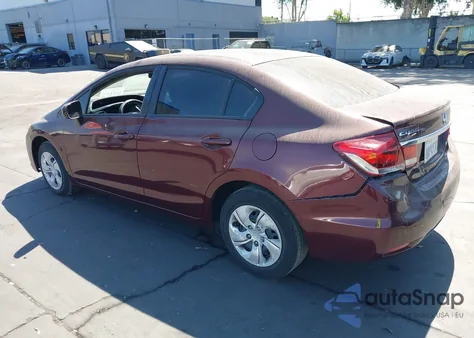 2015 Honda Civic Lx z USA, uszkodzony, nr VIN 2HGFB2E54FH534550